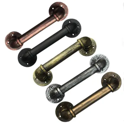 Industrial Steel Pipe Door Handle