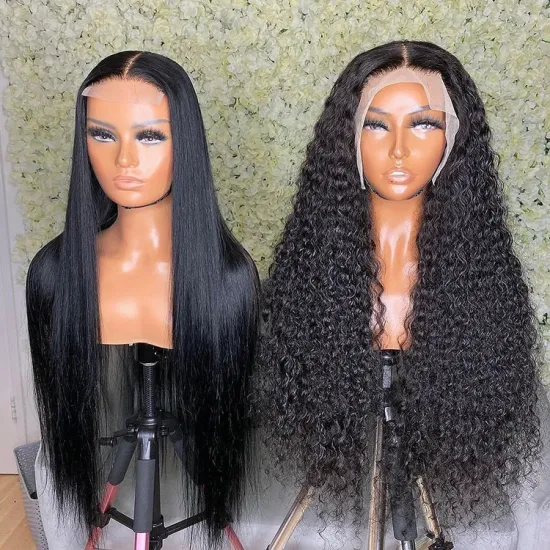 Moonhair Remy Virgin Human Hair Wig Pre Plucked Transparent Hd Full Lace Human Hair Wigs