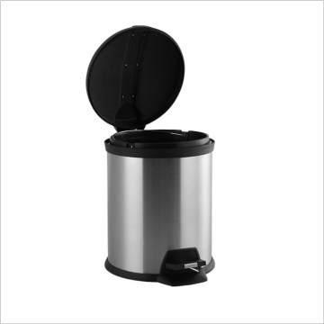 Household Treadle Type 410 Stainless Steel Dustbin