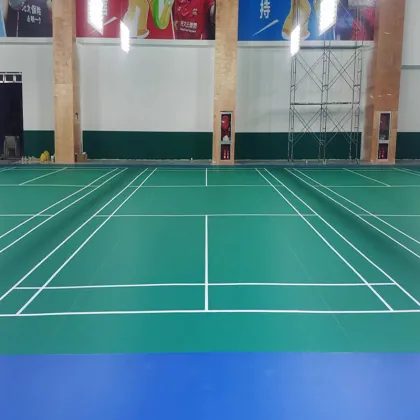 PVC Sport Floor Mats Badminton Court Mat