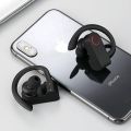 TWS Bluetooth Earhook Headset Dengan Cas Pengecas