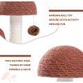 Mushroom Tall Cat Scratcher and Interactive Toy
