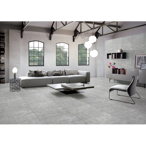 Matte Finish Cement Look Porcelain Floor Tiles