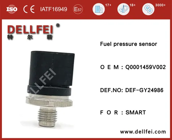 Fuel Rail Pressure Sensor Q0001459V002 for SMART