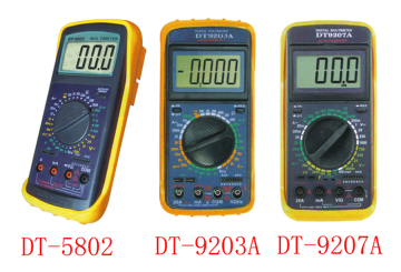Digital Multimeter (DT-5802 DT-9203A DT-9207A)
