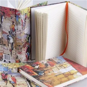 Hardbound Book With Bookmark