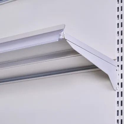 White Medicinal Shop Racks