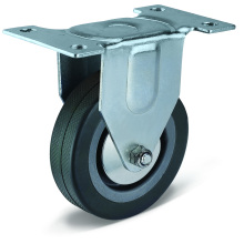 12 Series PVC Flat Bottom Fixed Casters