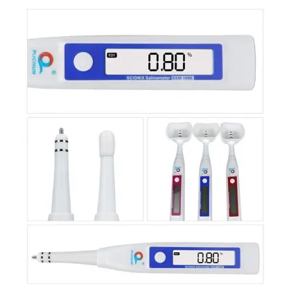 3 in 1 Thermometer Salinity Meter - Multiparameter Salinity Measurement Instrument