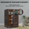 high security solid steel safes fingerprint safe box