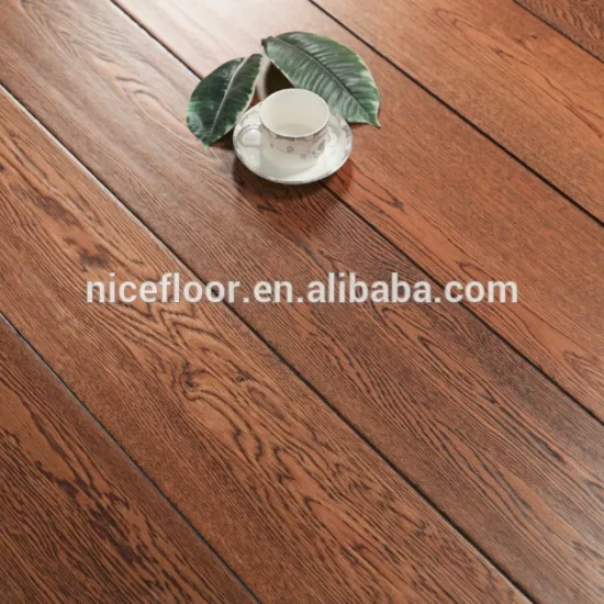 Three layer engineered solid wood flooring OAK WOOD