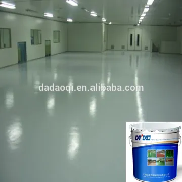 Stain resistant Concrete floor paint Epoxy flooring coating for Plant Storage