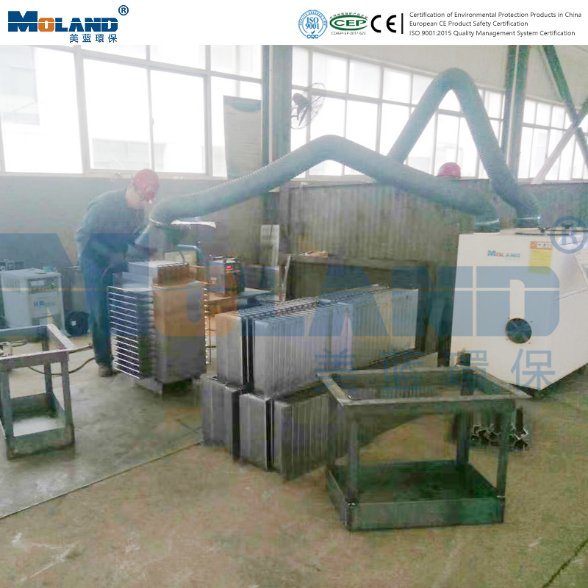 Welding Fume Extraction Smoke Extractor for Two Arms