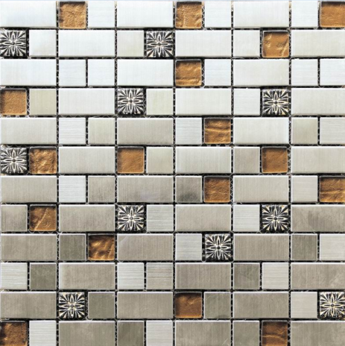 mosaïque matérielle diversifiée