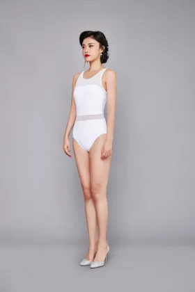 Solid Hollowed One Piece Swimsuit