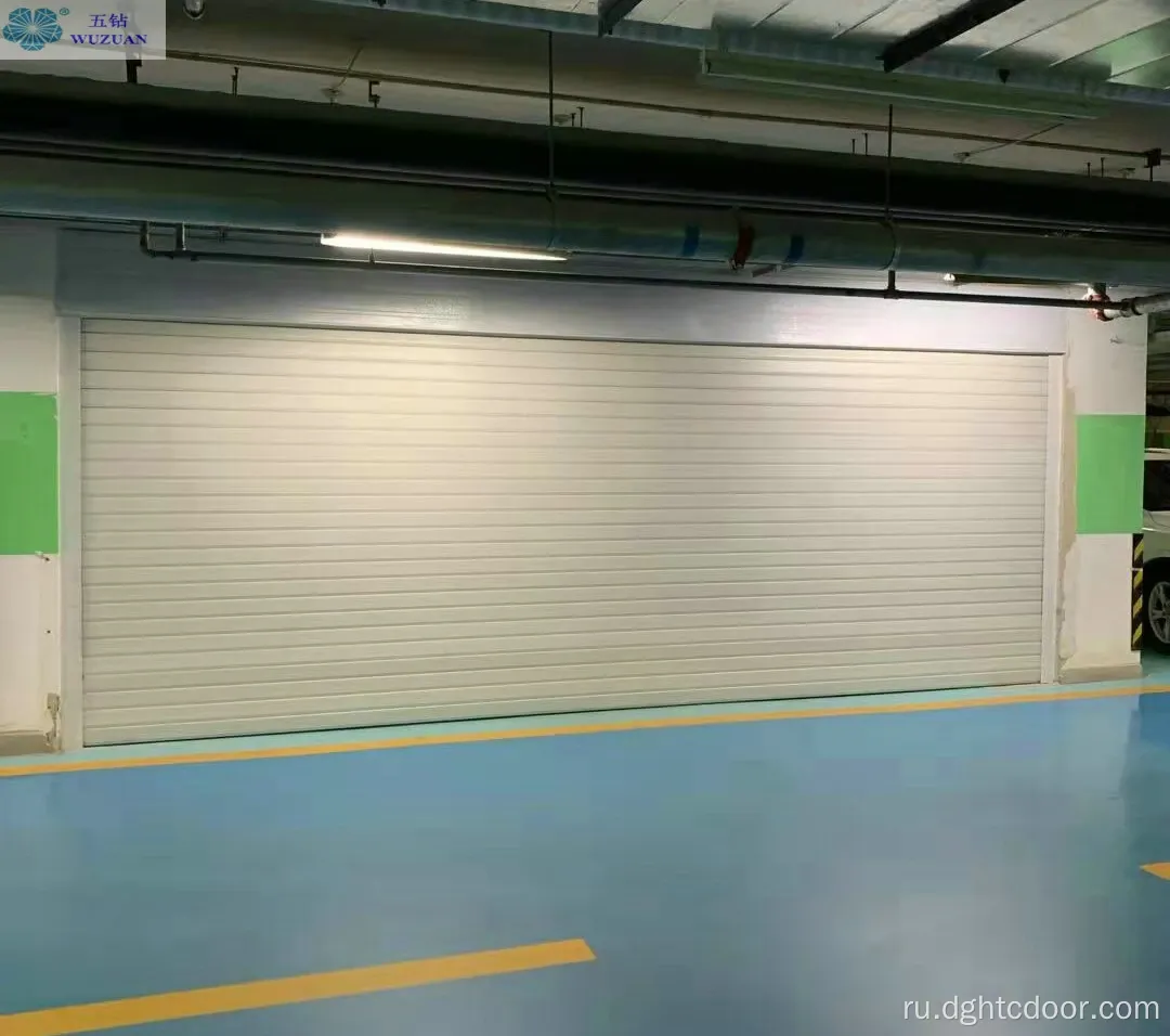 Изолированные алюминиевые дверные гаражные двери гараж