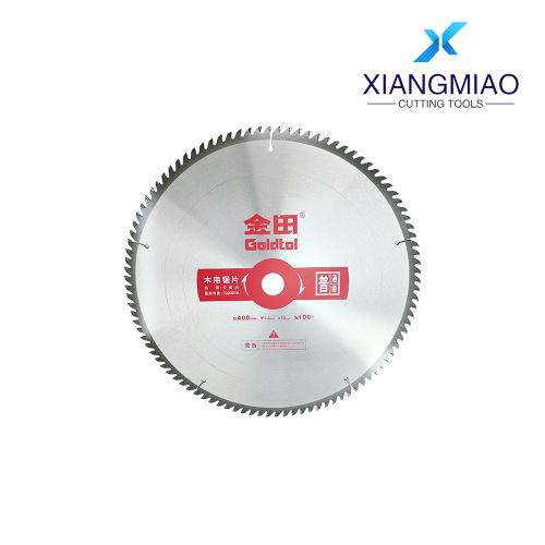 Hoja de sierra para madera duradera, 400 mm, 100 dientes, 30 mm de diámetro