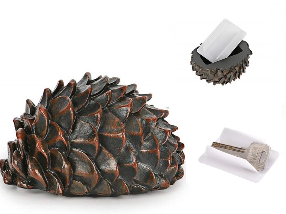 Artificial Stone Pinecone Hidden Key Decoration Garden Key TOYS Action Figure