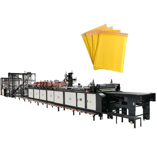 Brown Kraft paper Corrugated Cushion Mailer Making Machine