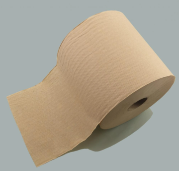 White oversized towel roll for household use