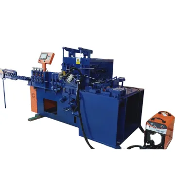 Fully Automatic P36 Clothes Wire Hanger Making Machine with Welding & Rivet End CH5HW