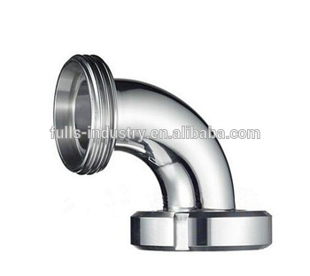 Hygienic Stainless steel 304/316L Elbow / Bend with Screw/Stainless Steel Elbow Sanitary Pipe Fittings