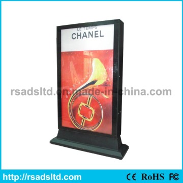 Lockable LED Display Scrolling Light Box