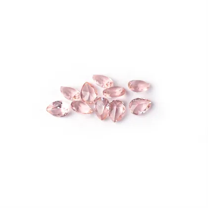 Pear Cut Craving Surface Gemstones Pink Morgan
