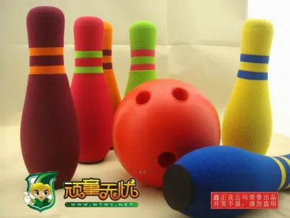 Foam Mini Bowling Set, Kids Bowling Training Tool