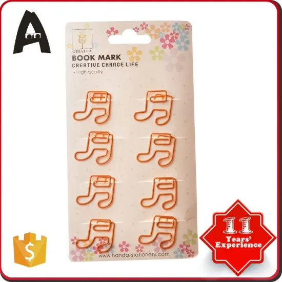 2017 Best sale factory supply geometrical shapes clips