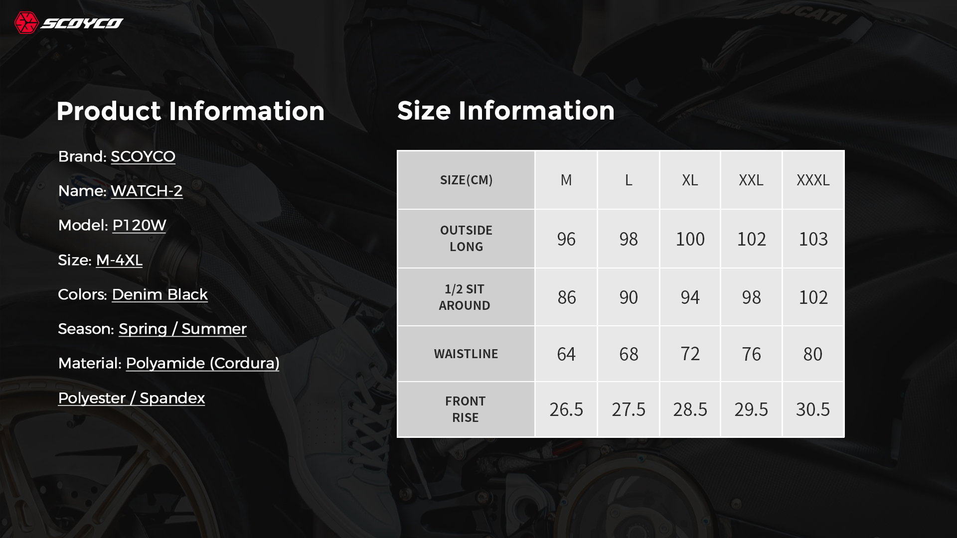 Female Rider Gear Pants