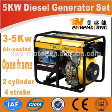 Air cooled 5kW small diesel generators for sale