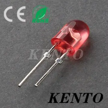 5mm Oval Red Diffused Lens Led Diode
