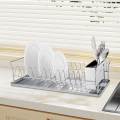 Eco-Friendly Stainless Steel Kitchen Iron Storage Rack Tableware Dishes Drying Rack