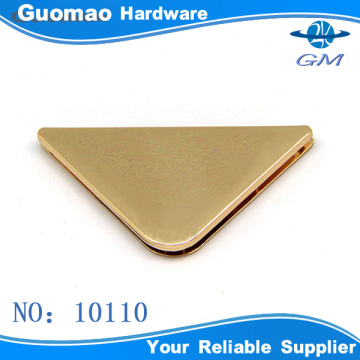 Triangle luxury metal corner luggage protector
