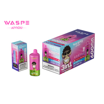 Waspe 3 dalam 1 60000 puff vape sekali pakai