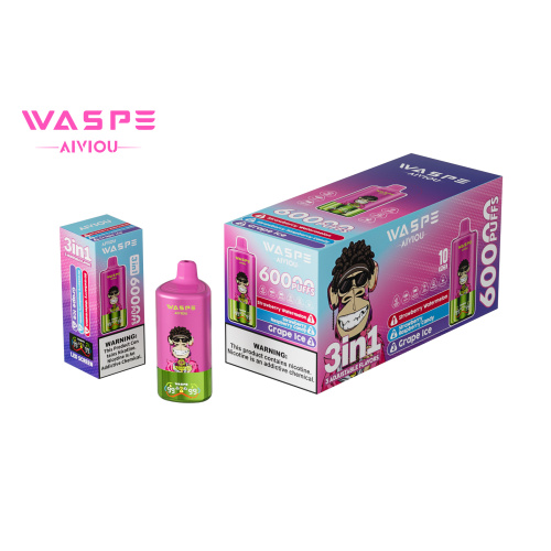 Waspe 3 dalam 1 60000 puff vape sekali pakai