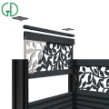 Fence in alluminio personalizzato del design Moeden