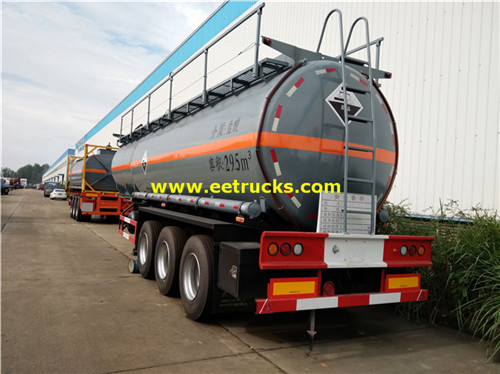 30cbm Tri-axle Hydrochloric Acid Delivery Trailers