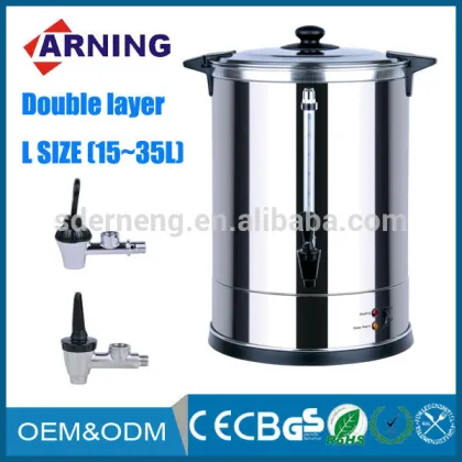 Hot 6.8l S/S Electric Kettle Hot Water Boiling Tea Pot Urn