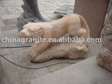 stone tiger carving