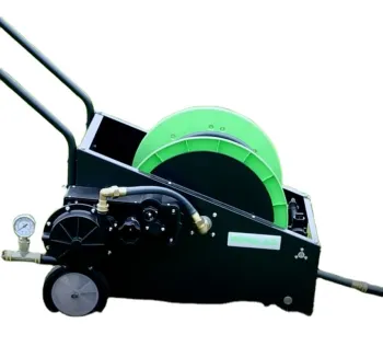 Stainless Steel Irrigation Water Hose Reel Cart with Speed Adjustment