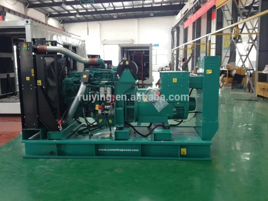 60Hz 250kva Brushless AC Generator Diesel Genset