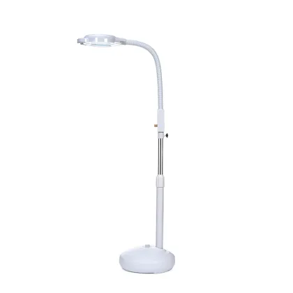 Floor Stand LED Magnifying Lamp 8X