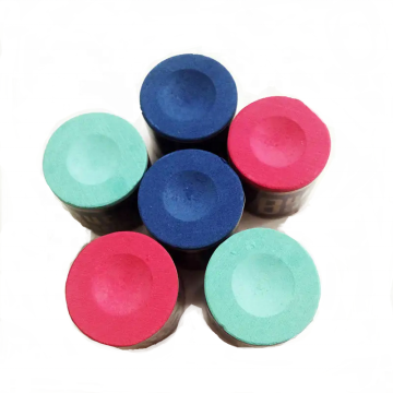 High-Quality 2-Piece Billiard Chalk for Pool and Snooker Cues