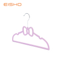 EISHO Pink Butterfly Velvet Flocked Hanger