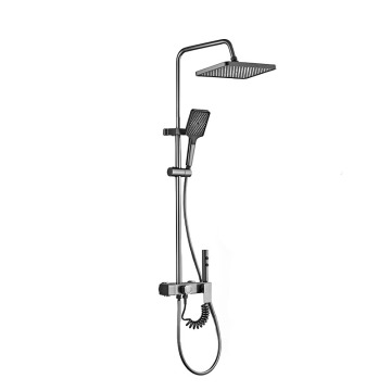 Wall Mounted High Pressure Waterfall Bathroom Shower Set
