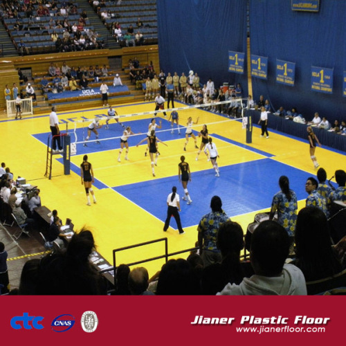 High Quality PP interlocking flooring for volleyball sport court