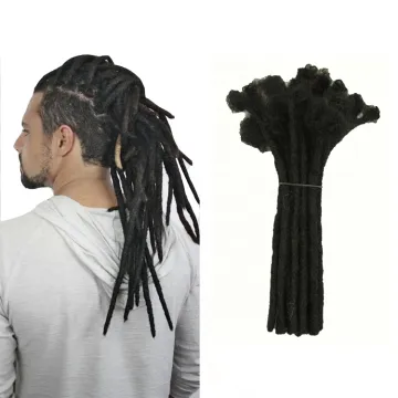 Dreadlocks Hair Extension For Women Handmade Dreads Locs Synthetic Braiding Hair Crochet Braids Hair Synthetic Faux Locs