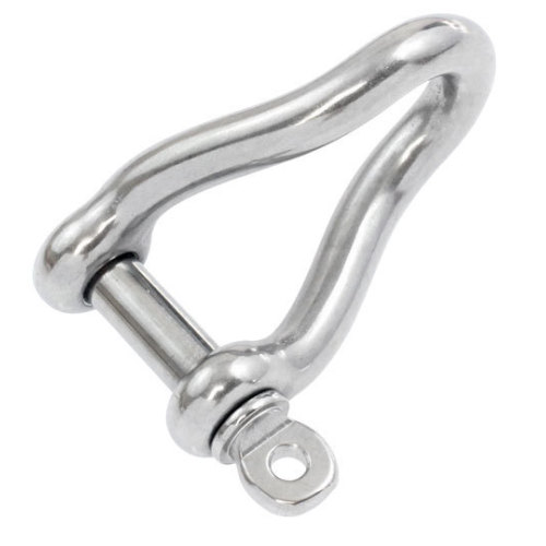 316 Stainless Steel Twisted Shackle Corrosion Resistant